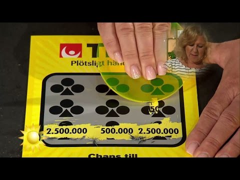 Här skrapar Valentina hem storvinst - Nyhetsmorgon (TV4)