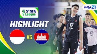 Highlight Timnas Voli Putra Indonesia Vs Kamboja (3-0) di SEA VLeague 2025 Leg 2: Garuda Sapu Bersih