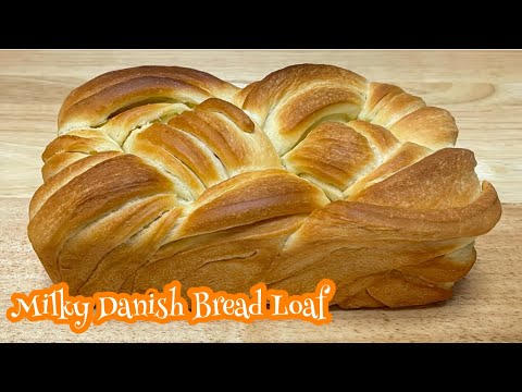 Milky Danish Bread Loaf | tokyothesa