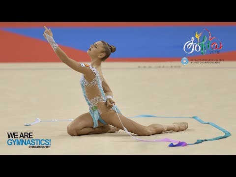 2018 Rhythmic Worlds, Sofia (BUL) – HIGHLIGHTS - Clubs+Ribbon Finals - We Are Gymnastics !