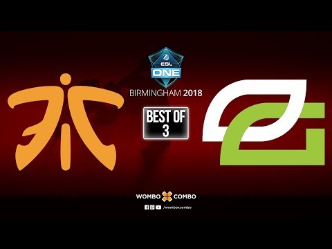Fnatic vs Optic Gaming Game 3 (Bo3) ESL Birmingham | SemiFinals
