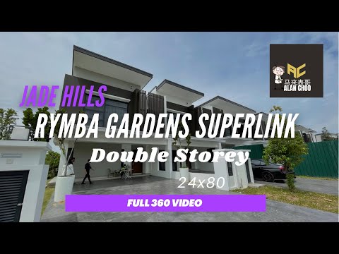 FREEHOLD LANDED RYMBA GARDENS DOUBLE STOREY 24x80 SUPERLINK | FULL 360 VIDEO