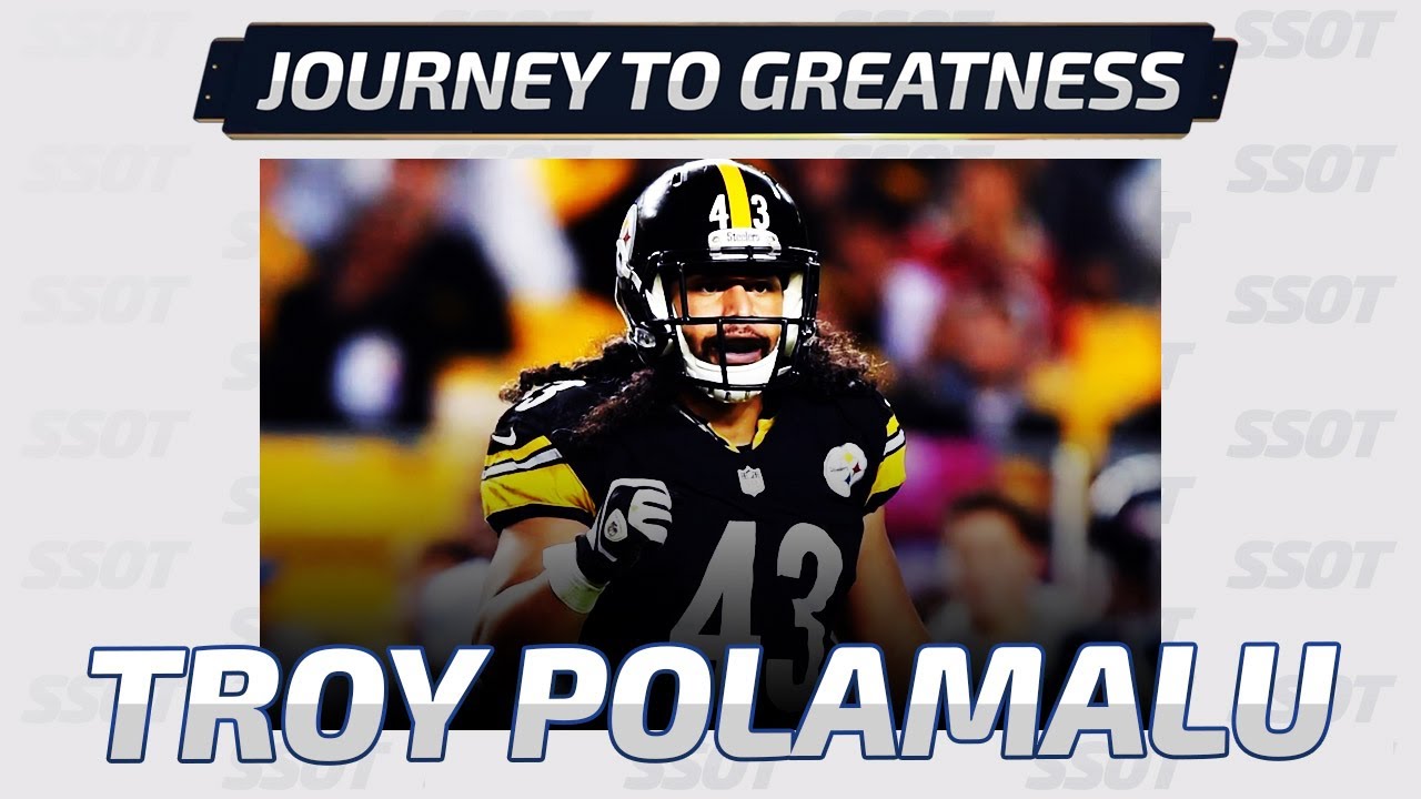 Troy Polamalu Reflects on His Path to the Pro Football Hall of Fame in this Journey to Greatness