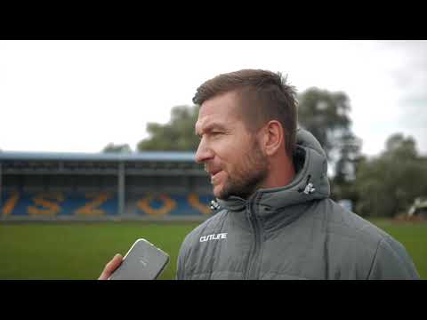 Daniel Myśliwiec przed meczem Stal Rzeszów - Ruch Chorzów