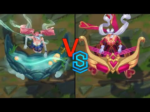 Spirit Blossom Springs Sona VS Sweetheart Sona