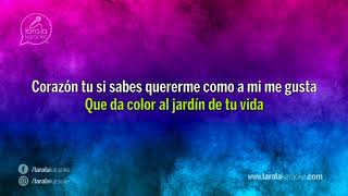 Natalia Lafourcade - Tu si sabes quererme - Karaoke