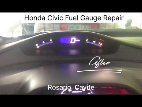 Honda Civic Inverted Fuel Gauge