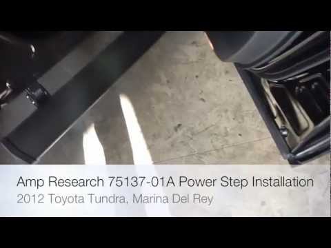 2011 Toyota Tundra Amp Research Power Step Installation