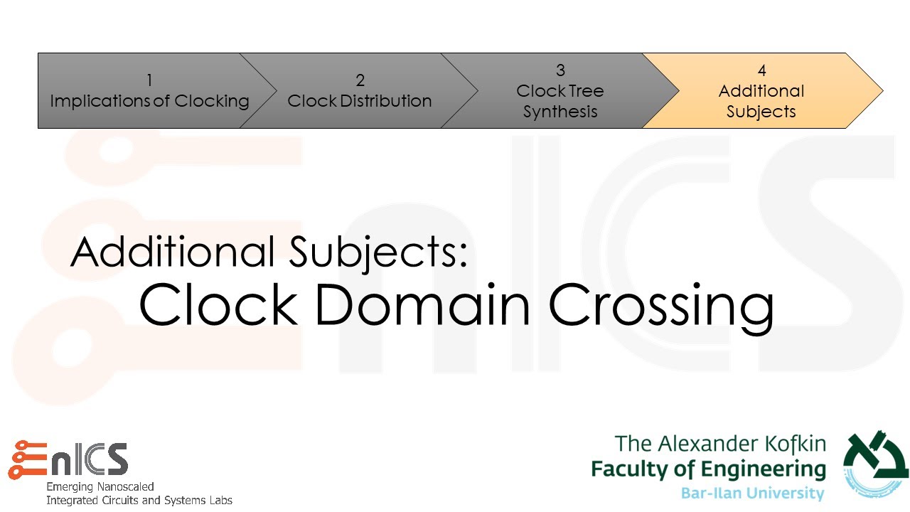 DVD - Lecture 8g: Clock Domain Crossing (CDC)