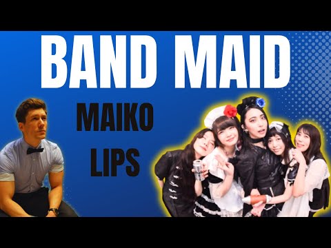 BAND MAID - MAIKO LIPS - DRUMMER REACTS