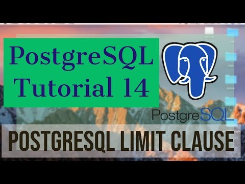 PostgreSQL Tutorial for Beginners 14 PostgreSQL LIMIT Clause
