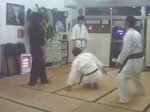 ムチミを使った崩し技の稽古1月11日）