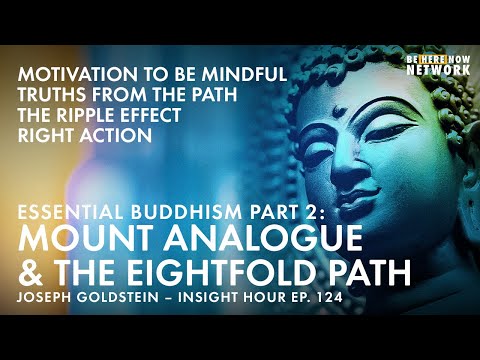 Essential Buddhism Pt 2: Mount Analogue & The Eightfold Path w Joseph Goldstein- Insight Hour Ep 124