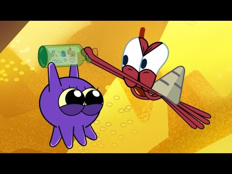 LOVE IN A BOTTLE 💖 NEW The Adventures of Bernie | Zig & Sharko - Cartoons for Kids