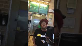 Some Boondocks Sh*t: Subway Cashier &amp; Customer Were Ready To Fight Over Some Bacon!