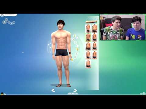 MEET 'DIL HOWLTER'   Dan and Phil Play  The Sims 4 #1 (中文字幕)