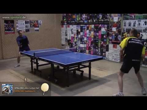 SPINLORD Gipfelsturm 1.8 mm - FH smash on SPINLORD Ultra Carbon Def