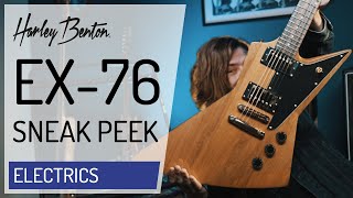 Video thumbnail for Harley Benton - Top Secret Prototype - Sneak Peek - EX-76 - by Harley Benton