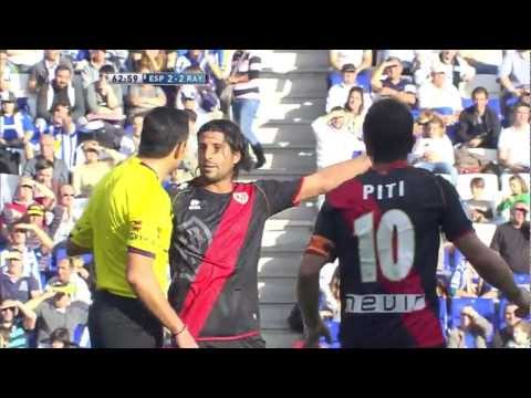 La Liga | Gol de Baptistao (2-2) en el RCD Espanyol - Rayo Vallecano | 21-10-2012 | J8