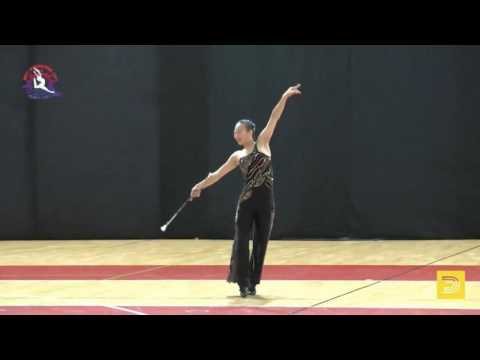 Veronika Kadlecová - WBTF IC 2017 - Artistic Twirl senior B