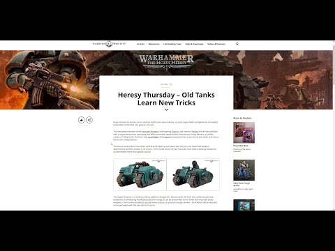 Heresy Thursday - March 30th 2023
