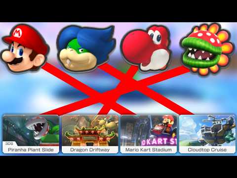 If EVERY Mario Kart 8 Deluxe Character Belonged to ONE Track!