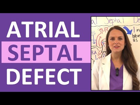 Atrial Septal Defect (ASD) Nursing | Congenital Heart Defects Pediatrics NCLEX