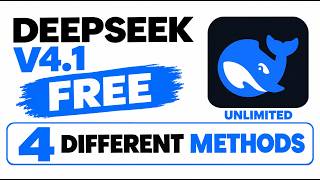 DeepSeek V4.1 Flash Is FREE & Unlimited — 4 Ways to Use It