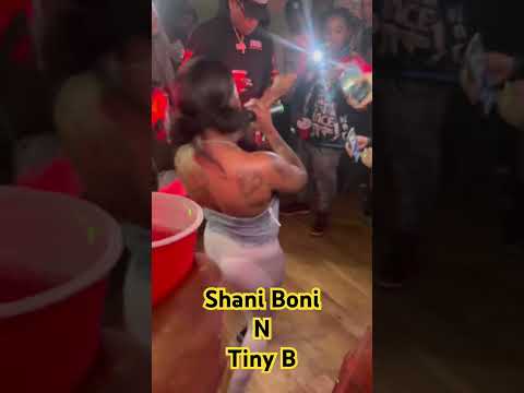 Shani Boni and Tiny B Performing at Midnight Links #drill #hiphop #bronxdrill #sturdy #nydrill