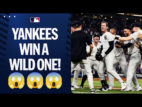Yankees WALK IT OFF in a WILD back-and-forth battle!