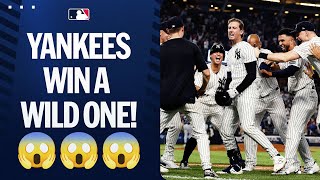 Yankees WALK IT OFF in a WILD back-and-forth battle!