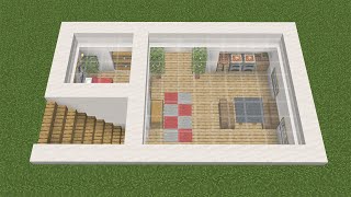 Minecraft - How to build a Modern Underground Base 6