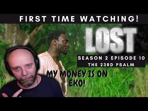 LOST S2E10 (The 23rd Psalm) FIRST TIME REACTION - EKO v's SMOKE MONSTER!!