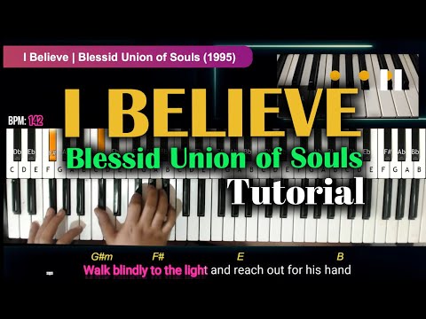 I Believe - Blessid Union of Souls piano tutorial