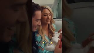 Paris Hilton surprising my family with my new baby boy phoenix which will be surreal and memory