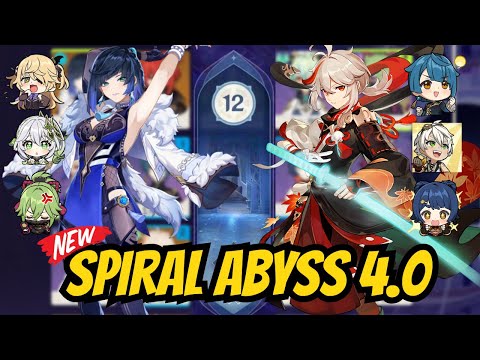 New Spiral Abyss 4.0 Update, this abyss is Funny!! - Genshin Impact 4.0