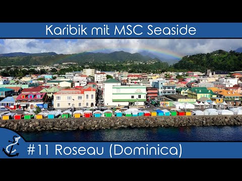 Karibik mit MSC Seaside - #11 Roseau  (Dominica) - Große Inseltour - Kreuzfahrt-Vlog 2023 - 4K UHD