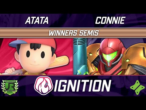 ATATA (Ness) vs Connie (Samus) - Ignition 345 WINNERS SEMIS