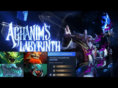 A Slightly Lucky Aghanim's Labyrinth Run