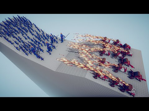 HWACHA VS SAMURAI GIANT + SHOGUN | TABS | Totally Accurate Battle Simulator