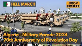 Download lagu Hell March - Algeria Military Parade 2024 - 70th Anniversary of the Glorious Revolution 1080P mp3