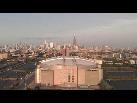 United Center Drone