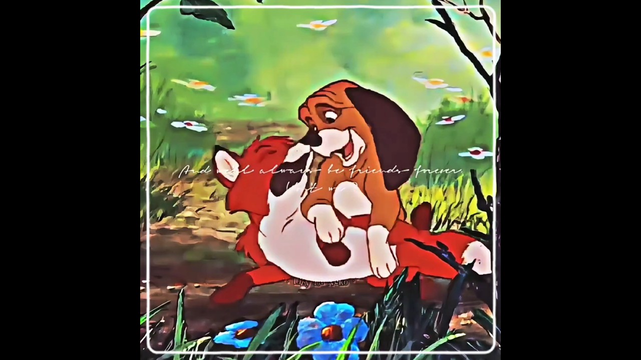 𝙏𝙝𝙚 𝙁𝙤𝙭🦊 & 𝙩𝙝𝙚 𝙃𝙤𝙪𝙣𝙙🐶