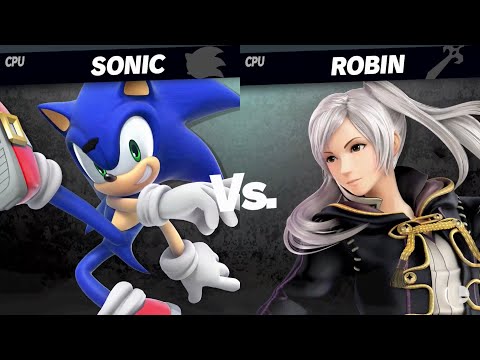 Super Smash Bros. Ultimate - Sonic vs Robin F