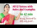 All 12 Tenses With Rules And Examples In 42 Min