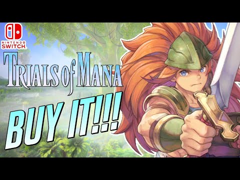 Trials of Mana on Nintendo Switch is EVEN BETTER Than I Thought!