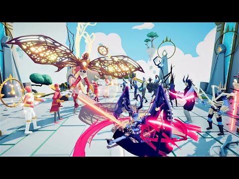 Two new faction GOOD VS Evil battle with a major update | Totally Accurate Battle Simulator TABS #54