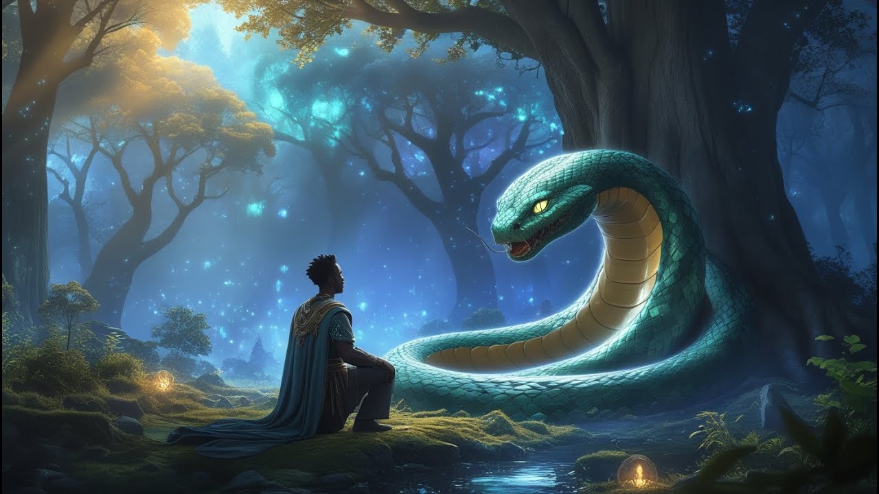 L'histoire de Sékou et le serpent sacré#histoire #film #viralvideo  #conteafricain #jfteachme