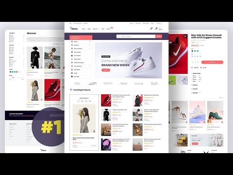 Ecommerce Website Html Css Javascript Complete Responsive Multipage