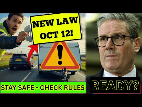 New Caravan & Motorhome Law from October 12 – Millions of UK Drivers Affected!